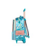 Mochila de rodinha infantil feminina moana azul