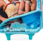 Mochila de rodinha infantil feminina moana azul