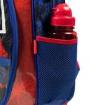 Mochila de rodinha infantil masculina homem aranha azul