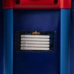 Mochila de rodinha infantil masculina homem aranha azul