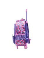 Mochila de rodinha infantil feminina ariel  e linguado