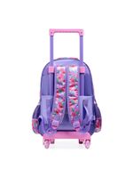 Mochila de rodinha infantil feminina ariel  e linguado