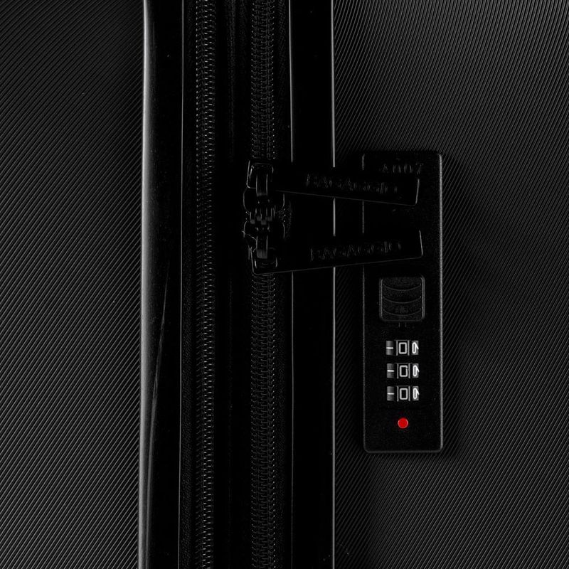 Mala média 23 kg abs 4 rodas turquia ii preta