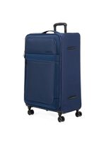 Mala grande 32 kg poliéster 4 rodas edimburgo azul