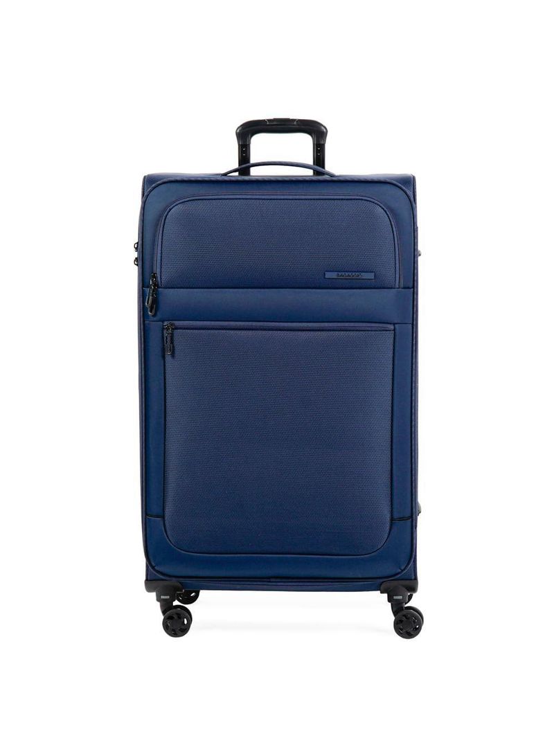 Mala grande 32 kg poliéster 4 rodas edimburgo azul