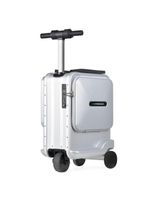 Mala de viagem elétrica patinete bg motion pequena prata