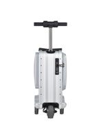 Mala de viagem elétrica patinete bg motion pequena prata