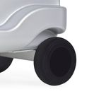 Mala de viagem elétrica patinete bg motion pequena prata
