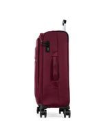 Mala média 23kg poliéster 4 rodas 26" lyon vinho