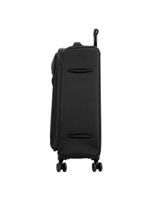 Mala média 23 kg poliéster 4 rodas 23" edimburgo preta