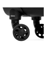 Mala média 23 kg poliéster 4 rodas 23" edimburgo preta