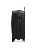 Mala de viagem grande 32 kg polipropileno 4 rodas seul preta