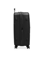 Mala de viagem grande 32 kg polipropileno 4 rodas seul preta
