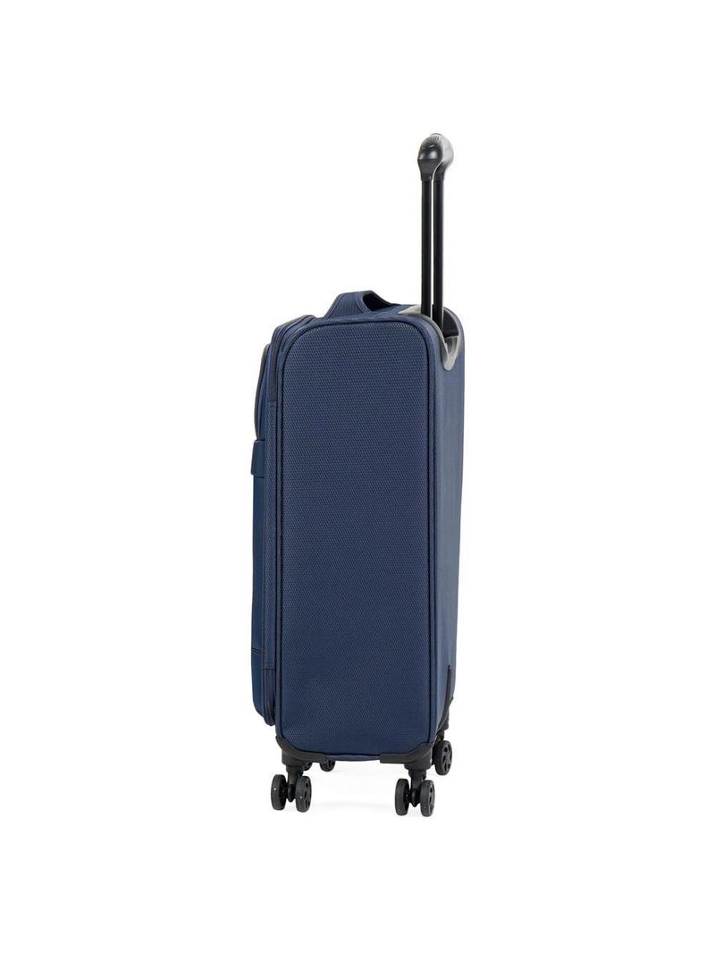 Mala de bordo 10 kg poliéster 4 rodas edimburgo azul