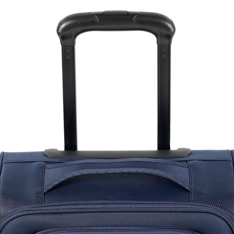 Mala de bordo 10 kg poliéster 4 rodas edimburgo azul