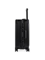 Mala de bordo de policarbonato 4 rodas kyoto ii preta