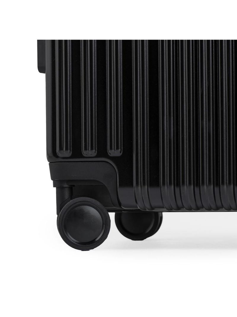 Mala de bordo de policarbonato 4 rodas kyoto ii preta