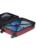 Mala de bordo 10 kg abs 4 rodas detroit vermelha