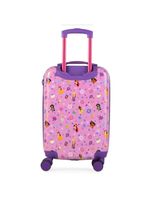 Mala de bordo 10 kg abs 4 rodas princesas disney rosa