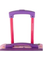 Mala de bordo 10 kg abs 4 rodas princesas disney rosa