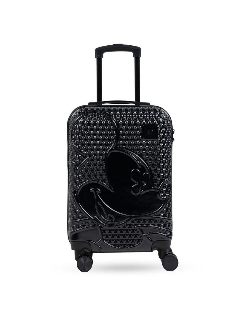 Mala de bordo 10 kg abs 4 rodas mickey epcot preta