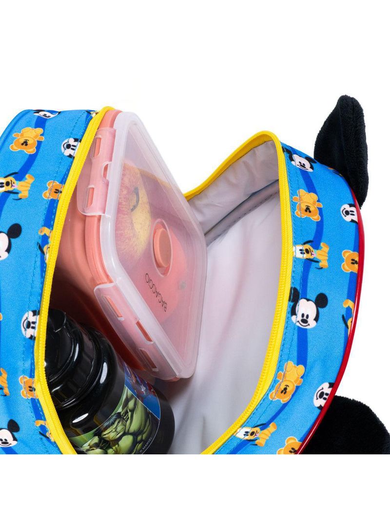 Lancheira escolar masculina mickey baby azul