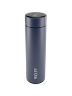 Garrafa térmica wolff de aço inox azul 500ml