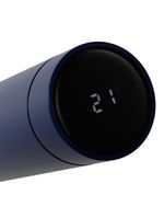 Garrafa térmica wolff de aço inox azul 500ml