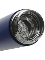 Garrafa térmica wolff de aço inox azul 500ml