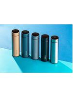 Garrafa térmica wolff de aço inox azul 500ml