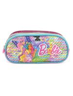 Estojo da barbie rosa premium 22p lx verde