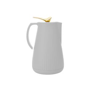 Garrafa térmica wolff new bird de plástico branca 1l