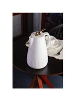 Garrafa térmica wolff new bird de plástico branca 1l