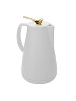 Garrafa térmica wolff new bird de plástico branca 1l