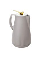 Garrafa térmica wolff new bird de plástico cinza 1l