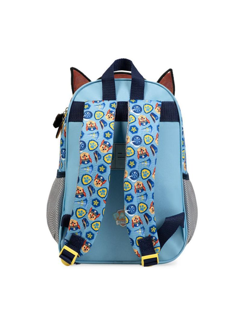 Mochila escolar masculina infantil patrulha canina chase azul