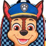 Mochila escolar masculina infantil patrulha canina chase azul
