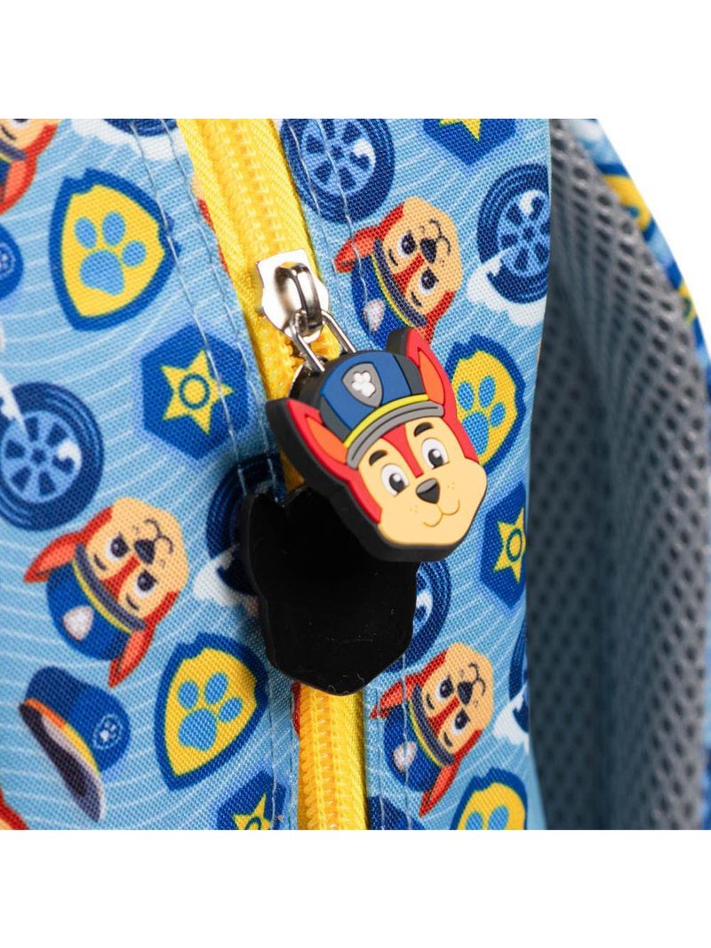 Mochila escolar masculina infantil patrulha canina chase azul