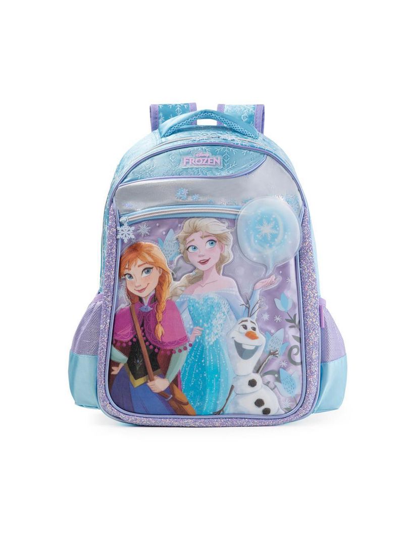 Mochila escolar feminina infantil frozen