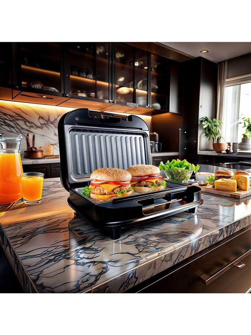 Sanduicheira E Grill Britânia Antiaderente 750W BGR25A 220V