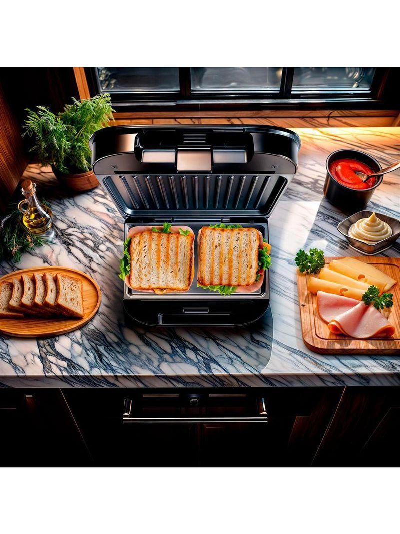 Sanduicheira E Grill Britânia Antiaderente 750W BGR25A 220V