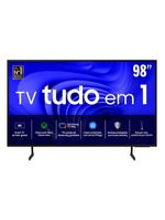 Smart tv 98" samsung crystal uhd 4k un98du9000 com wi-fi integrado, bluetooth, gaming hub, alexa e som em movimento virtual