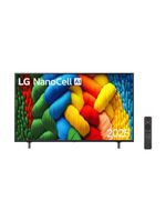 Smart tv 75" 4k lg 75nano80asa nanocell processador a7 ai gen8 webos 25 charcoal black