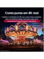 Smart tv 75" 4k lg 75nano80asa nanocell processador a7 ai gen8 webos 25 charcoal black