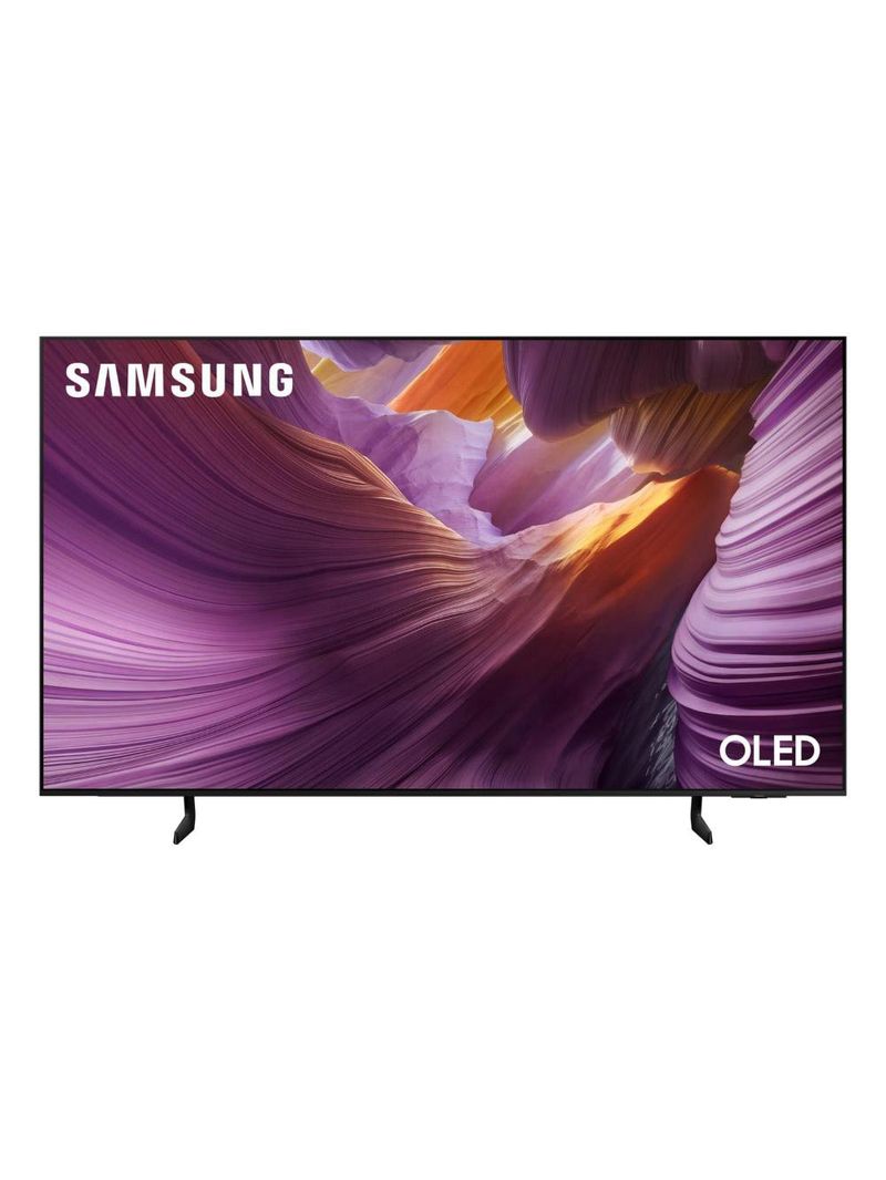 Smart tv 65” 4k samsung oled qn65s85fagxzd vision ai 120hz dolby atmos processador nq4 ai gen2 preto grafite