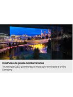 Smart tv 65” 4k samsung oled qn65s85fagxzd vision ai 120hz dolby atmos processador nq4 ai gen2 preto grafite
