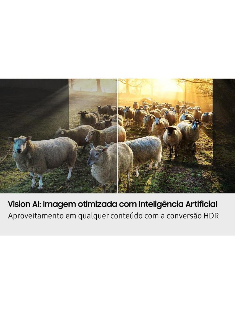 Smart tv 65” 4k samsung oled qn65s85fagxzd vision ai 120hz dolby atmos processador nq4 ai gen2 preto grafite