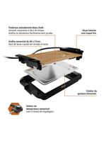 Churrasqueira Elétrica Philco Antiaderente Gold Pcq10a 220v