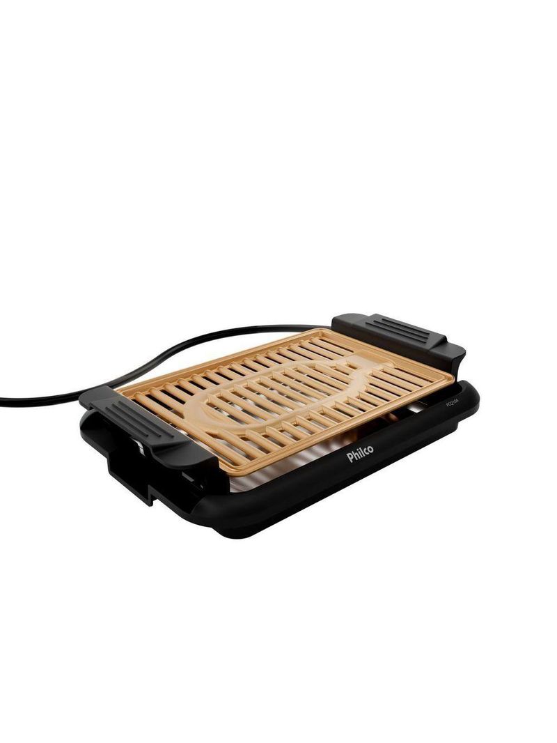 Churrasqueira Elétrica Philco Antiaderente Gold Pcq10a 220v