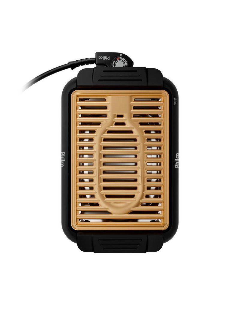 Churrasqueira Elétrica Philco Antiaderente Gold Pcq10a 220v